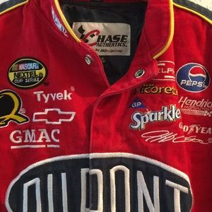 Sale CooL Boys RaceCar Lined Jacket Size M 7-8